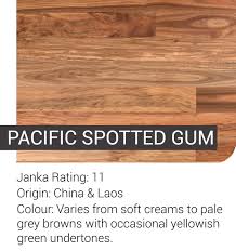 pre finished pacific spotted gum jcs