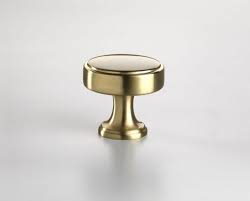 Brass Round Cabinet Knobs