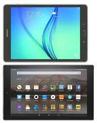 Samsung Galaxy Tab A 9 7 Vs Amazon Fire Hd 10