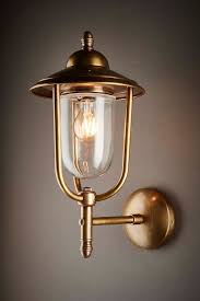 Pier 1 Light Wall Lamp Antique Brass