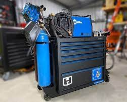 The conversions to the cart make it. Diy Welding Cart How To With Hart Toolbox Video Shop Tool Reviews
