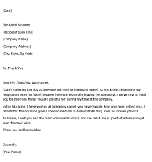 thank you letter to a boss after your