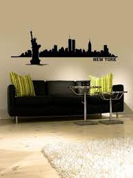 Wall Decals Ny Decal Nyc Skyline