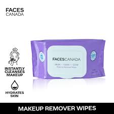 faces canada fresh cleanglow makeup remover wipes 30 count salontrix