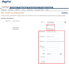 Print Usps And Ups Shipping Labels From Your Paypal Account