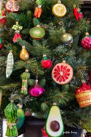 Mom always said to eat your vegetables, but don't forget to give your tree a serving so it can merry christmas and happy new year! The Fruit And Vegetable Christmas Tree Petite Haus