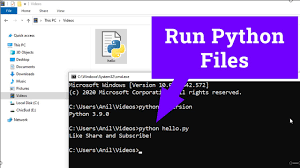 how to run a python py file in