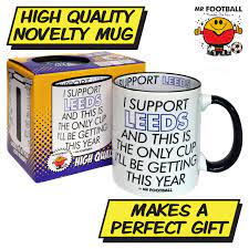 i support leeds mug gift for united fan