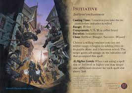 Craig and craig is a bold building both inside and out forging a new initiative in what is. Initiative 2nd Level Spell Seize The Upper Hand Unearthedarcana