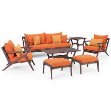 Outdoor Sofa Club Chair Set