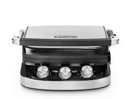 Perfectly grilled food to your preference with the detachable, adjustable thermostat; De Longhi Cgh910