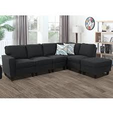 Wide Line Sectional Sofa