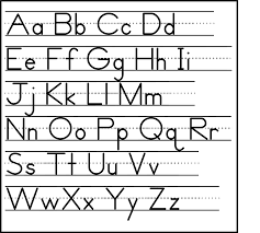 Cursive Letter Page Cursive Letters