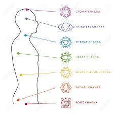 Chakra System Of Human Body Chart Seven Chakra Symbols Location