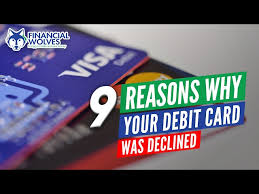 debit card declined 9 reasons why and