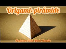 origami pirâmide you