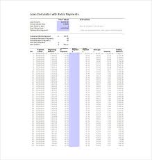 4 Mortgage Payoff Calculator Samples Pdf Excel