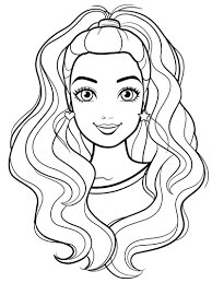 makeup coloring pages