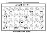 Count By 5s 2 Worksheets Free Printable Worksheets