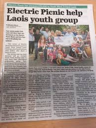 Electric Youth Press Coverage - Youth Work Ireland Laois