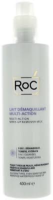 roc multi action make up remover milk