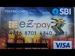 Payments can be made online, from the mobile app, or by phone. Sbi Prepaid Card Sbi Ez Pay Card à¤¬ à¤¨ à¤• à¤ˆ Savings Account à¤® à¤² à¤— Atm Card Youtube