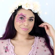 flower child halloween makeup