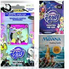 My Little Pony or Moana Trading Card Packs plus Booster & Game Sets U  Choose! 