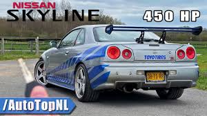 The car has covered just 6,000km. Nissan Skyline R34 Paul Walker Tribute Review On Autobahn By Autotopnl Youtube