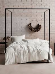 Elysian White Quilt Cover Set Linen House