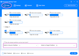 to clone hard drive single parion