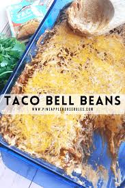 taco bell beans