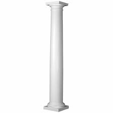 Fiberglass Tapered Smooth Column With