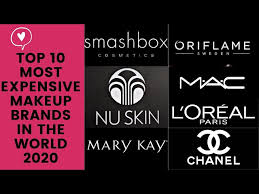 top 10 most expensive makeup brand in