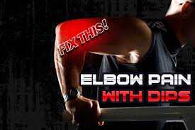 fixing elbow pain from dips practical