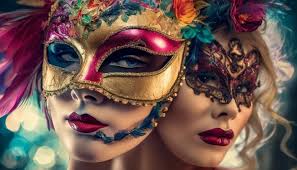 wear makeup under a masquerade mask