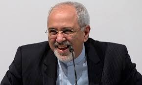 Mohammad Javad Zarif at the media conference announcing a deal that calls on Tehran to limit nuclear activities in return for sanctions relief. - Mohammad-Javad-Zarif-008
