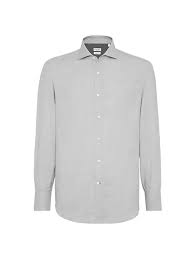 Brunello Cucinelli Men's Basic Fit Button-Up Shirt