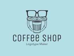 placeit hipster coffee logo maker