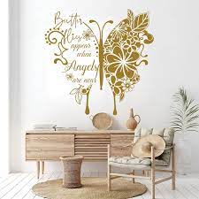 Erfly Wall Decal Quotes Wall Decor
