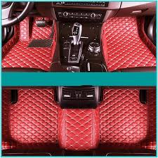 green luxury custom car mats