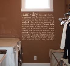 Laundry Definition Ii Wall Decals