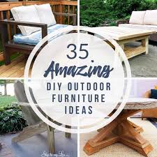 37 Amazing Diy Outdoor Furniture Plans
