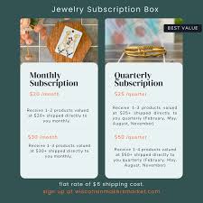 jewelry subscription box monthly