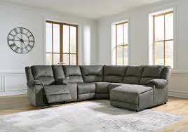 6 Piece Raf Chaise Reclining Sectional