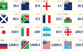 Rugby World Cup 2019 Sweepstake Kit Download And Print