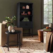 marvale 20in black end table whalen