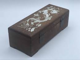vine chinese wood jewellery box