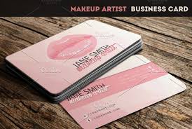 makeup artist business card templates