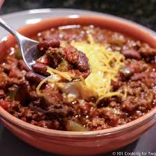 small crock pot chili 101 cooking for two